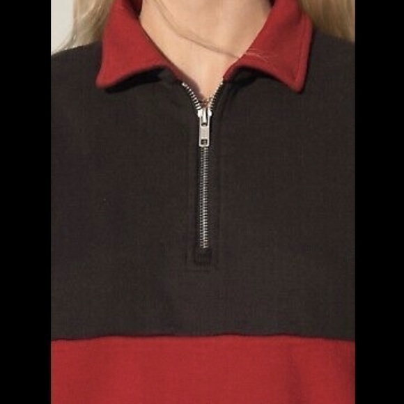 Brandy Melville Isabella Color Block Half-… - Picture 2 of 5